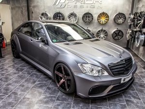 PRIOR-DESIGN PD Black Edition V3 Widebody Aero-Kit for MERCEDES S-Class W221 is now available!